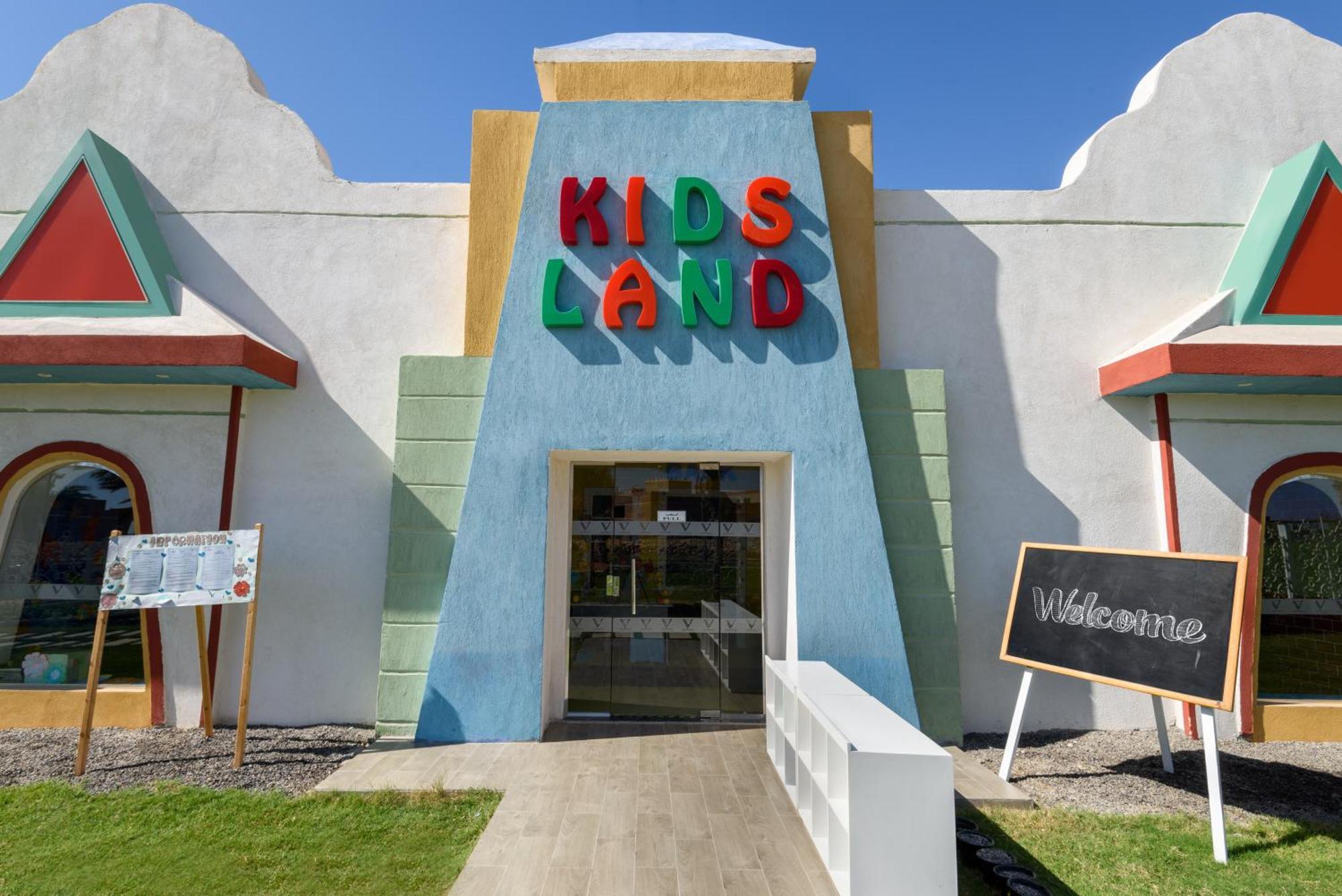 The V Luxury Resort Sahl Hasheesh Hurghada Eksteriør bilde Kids Land